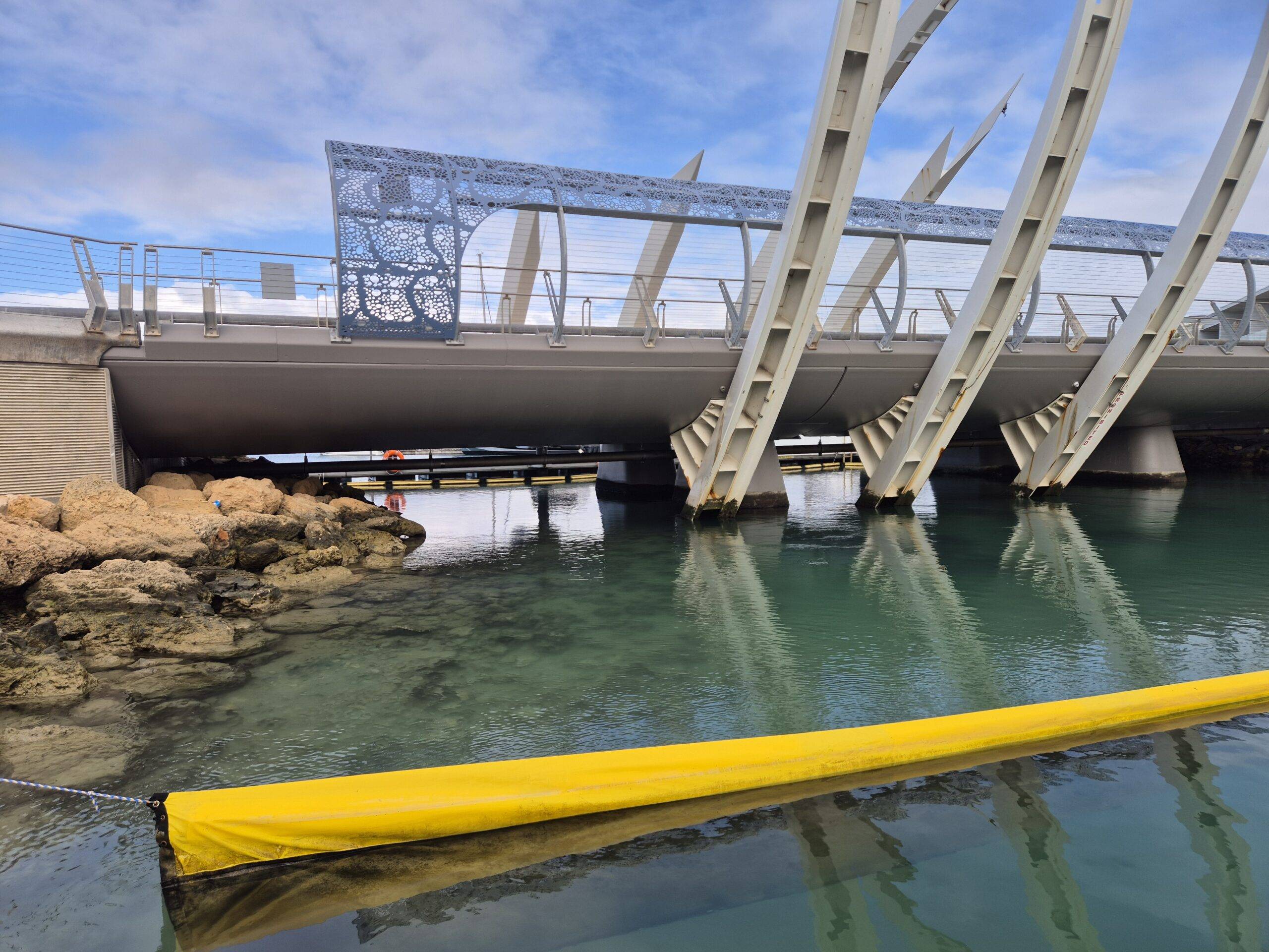 Dalecoast marine bridge repairs at Port Coogee, Western Australia